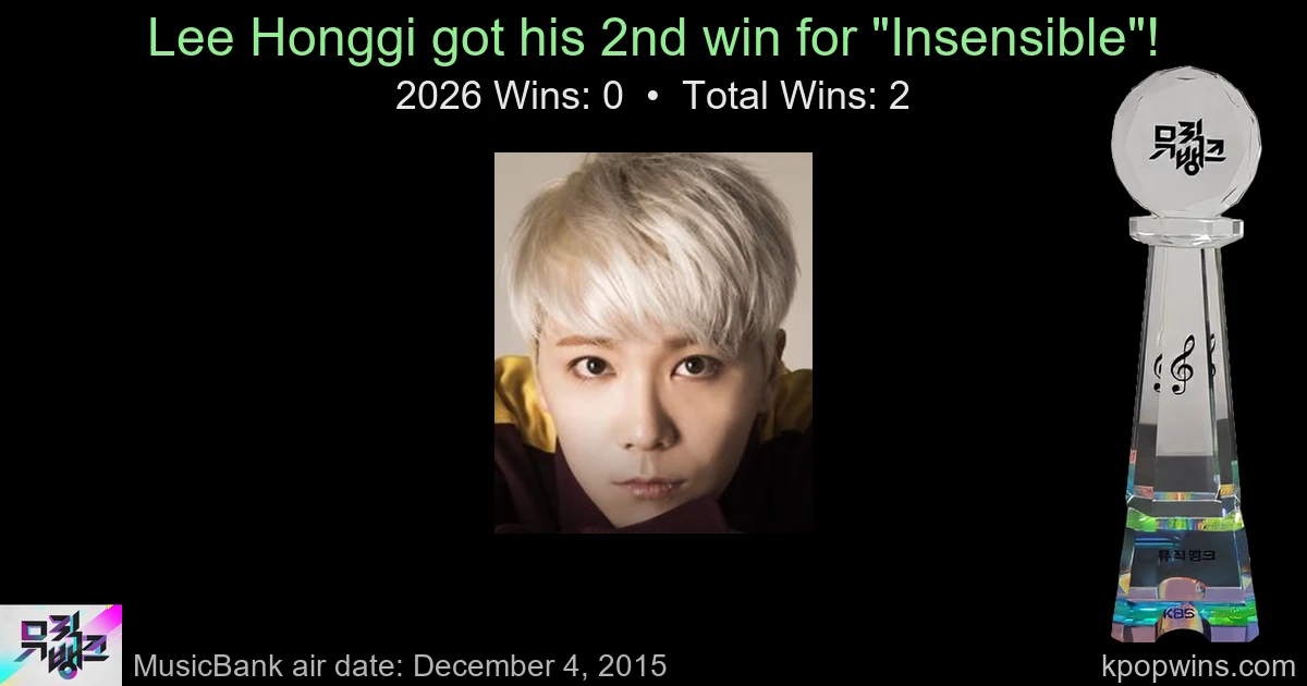 Lee Honggi - Insensible